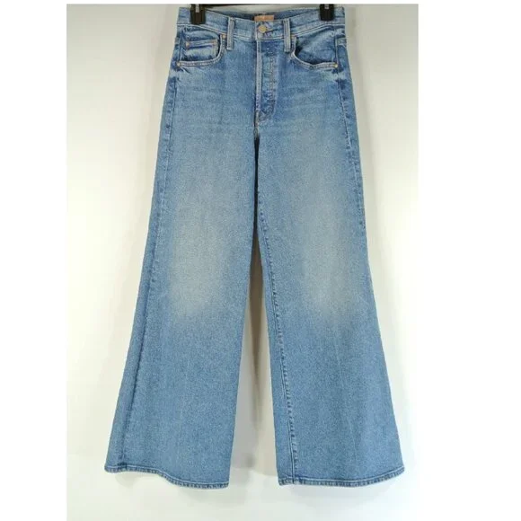 MOTHER Tomcat Roller wide leg Jeans - Picture 2 of 9